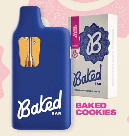 Baked Bar cookies -V2 - 2g live resin THC-P disposable