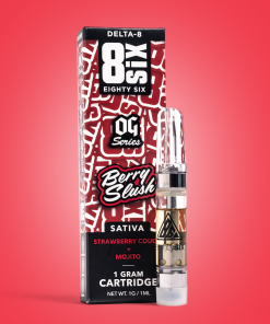 Berry Slush Delta-8 THC Vape Cartridge (Strawberry Cough)