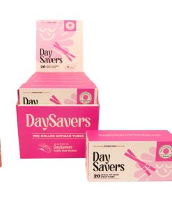 Display Case - DaySavers Half Gram 1 1/4 Hybrid Pink Hemp